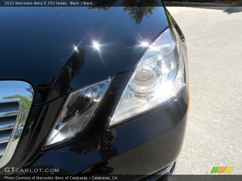 Black / Black 2013 Mercedes-Benz E 350 Sedan
