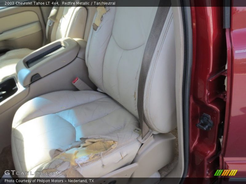 Redfire Metallic / Tan/Neutral 2003 Chevrolet Tahoe LT 4x4