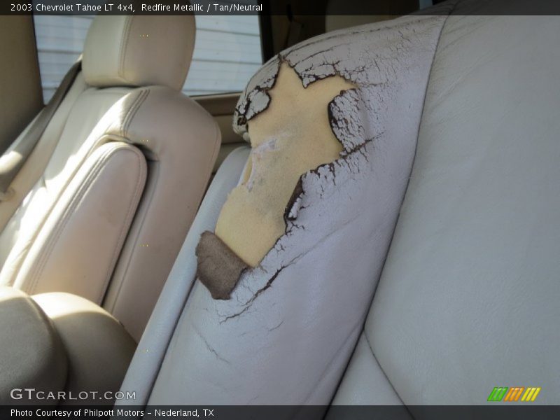 Redfire Metallic / Tan/Neutral 2003 Chevrolet Tahoe LT 4x4