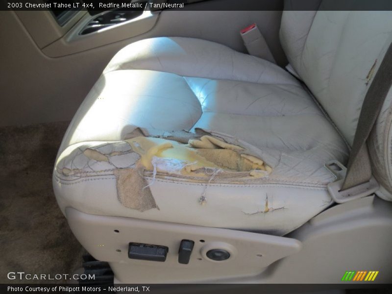 Redfire Metallic / Tan/Neutral 2003 Chevrolet Tahoe LT 4x4