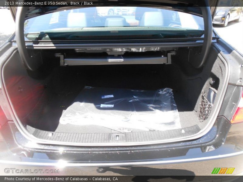Black / Black 2013 Mercedes-Benz E 350 Sedan
