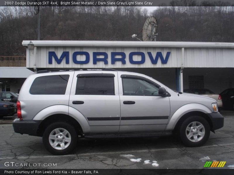 Bright Silver Metallic / Dark Slate Gray/Light Slate Gray 2007 Dodge Durango SXT 4x4