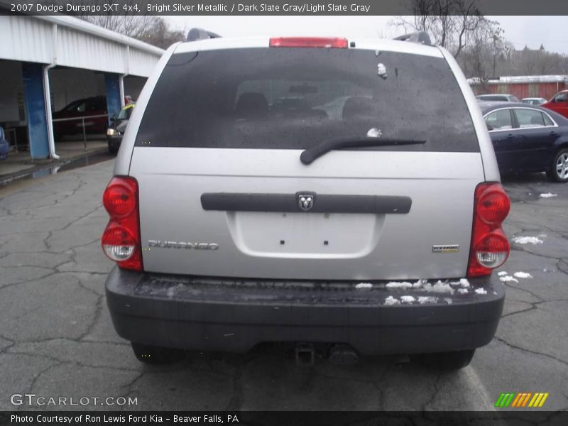 Bright Silver Metallic / Dark Slate Gray/Light Slate Gray 2007 Dodge Durango SXT 4x4