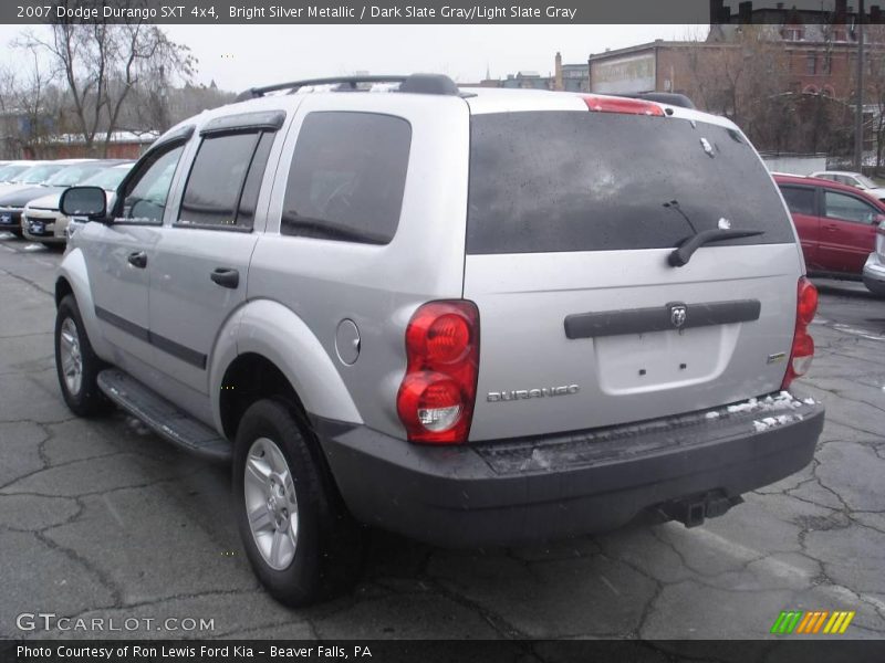 Bright Silver Metallic / Dark Slate Gray/Light Slate Gray 2007 Dodge Durango SXT 4x4
