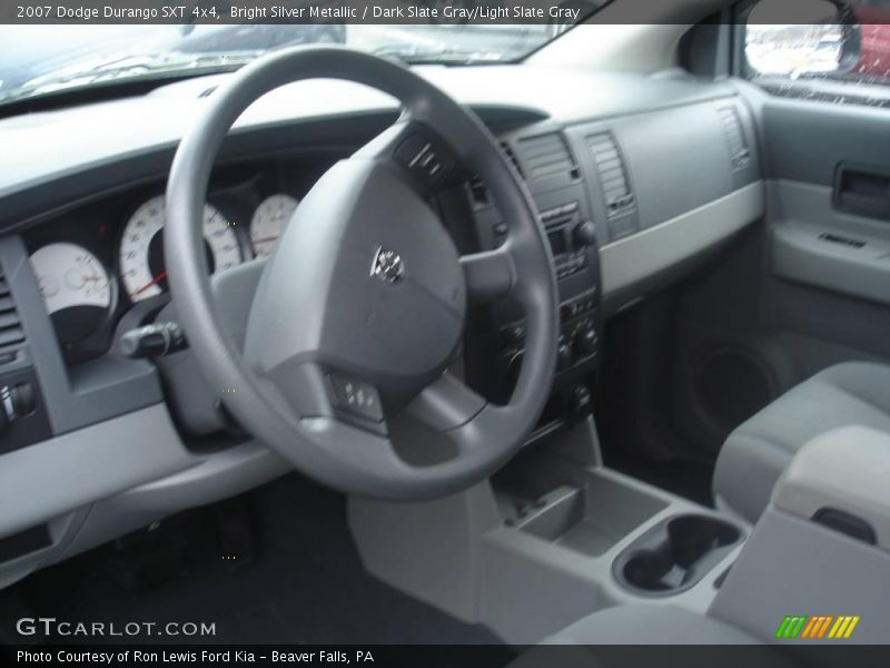 Bright Silver Metallic / Dark Slate Gray/Light Slate Gray 2007 Dodge Durango SXT 4x4