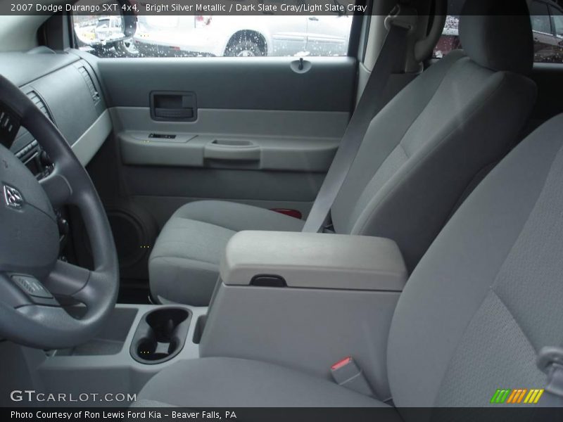 Bright Silver Metallic / Dark Slate Gray/Light Slate Gray 2007 Dodge Durango SXT 4x4