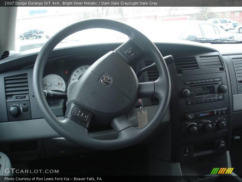 Bright Silver Metallic / Dark Slate Gray/Light Slate Gray 2007 Dodge Durango SXT 4x4