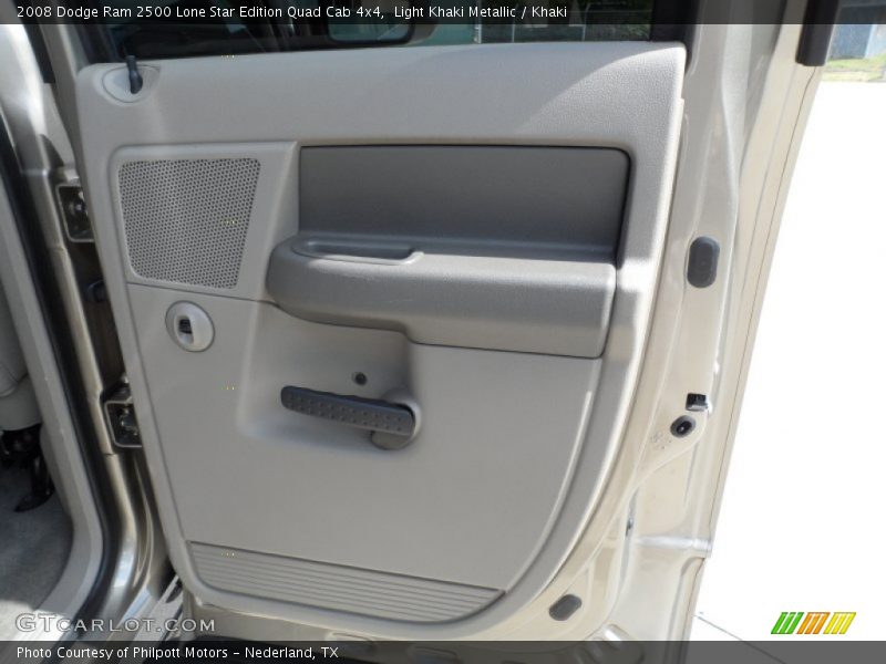 Light Khaki Metallic / Khaki 2008 Dodge Ram 2500 Lone Star Edition Quad Cab 4x4