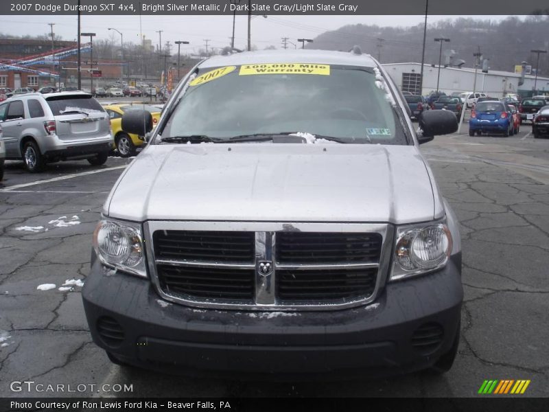 Bright Silver Metallic / Dark Slate Gray/Light Slate Gray 2007 Dodge Durango SXT 4x4