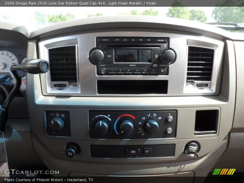 Light Khaki Metallic / Khaki 2008 Dodge Ram 2500 Lone Star Edition Quad Cab 4x4