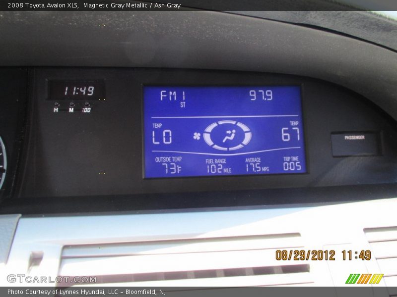Magnetic Gray Metallic / Ash Gray 2008 Toyota Avalon XLS