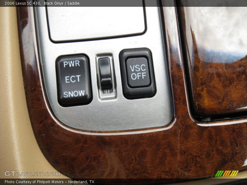 Controls of 2006 SC 430