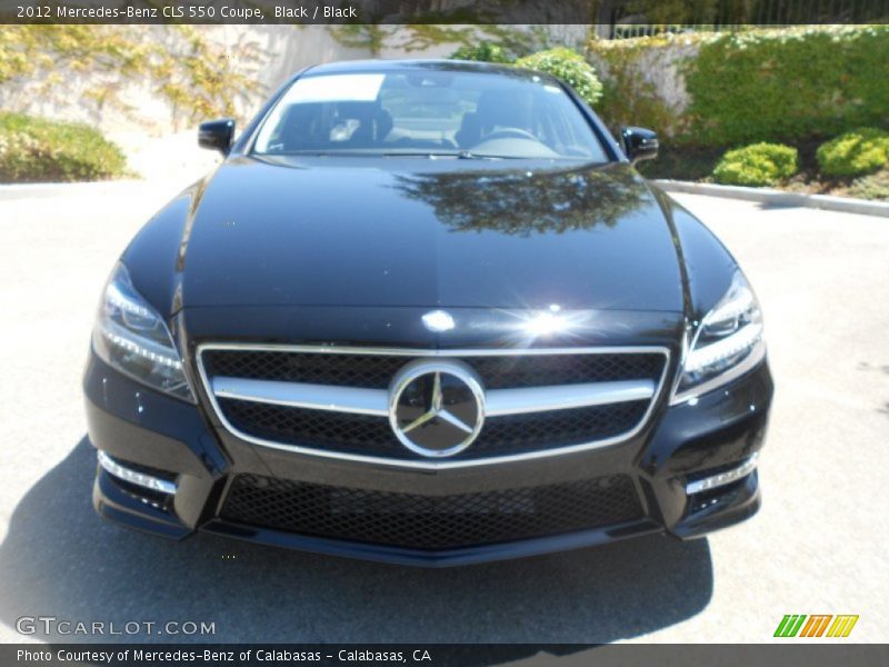 Black / Black 2012 Mercedes-Benz CLS 550 Coupe