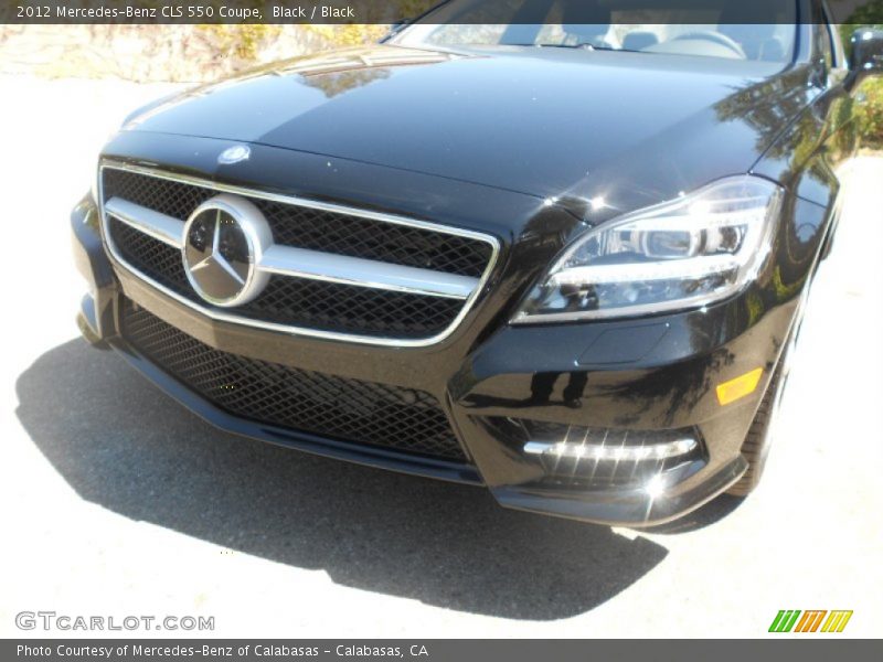 Black / Black 2012 Mercedes-Benz CLS 550 Coupe
