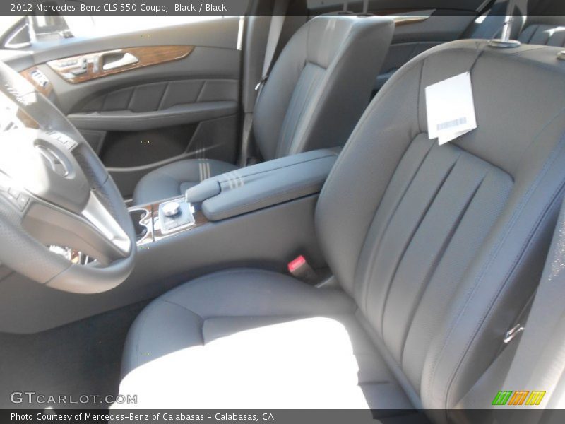 Black / Black 2012 Mercedes-Benz CLS 550 Coupe