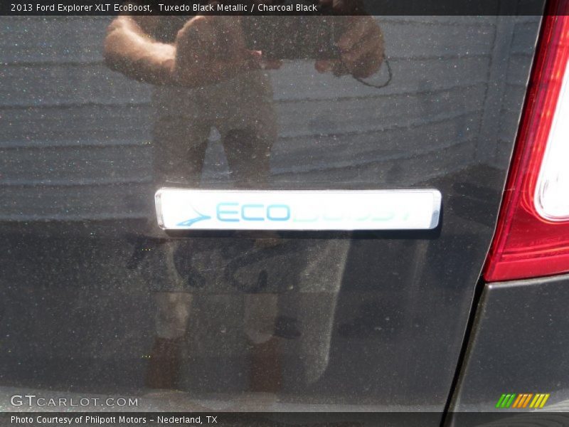 Tuxedo Black Metallic / Charcoal Black 2013 Ford Explorer XLT EcoBoost