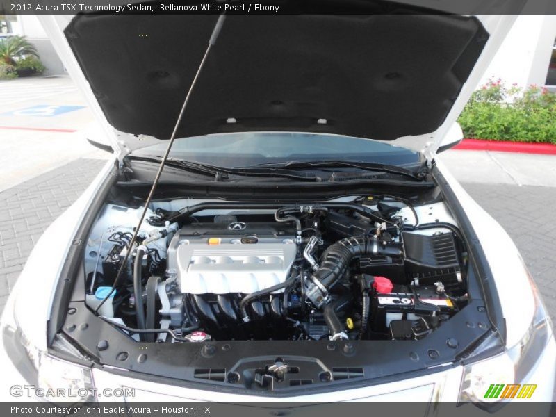 Bellanova White Pearl / Ebony 2012 Acura TSX Technology Sedan