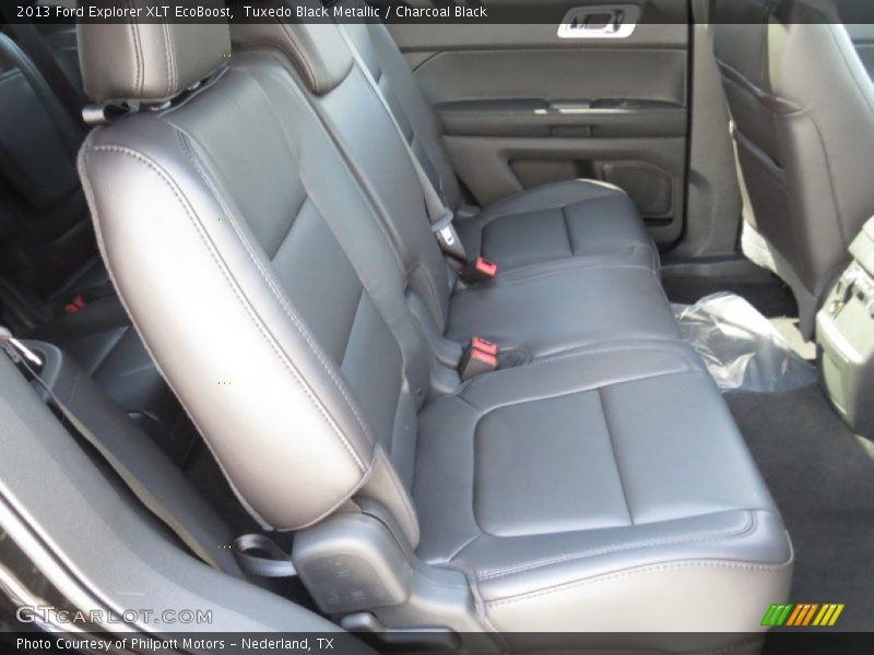 Rear Seat of 2013 Explorer XLT EcoBoost