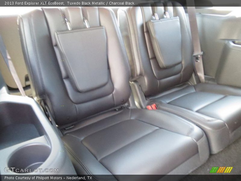 Rear Seat of 2013 Explorer XLT EcoBoost