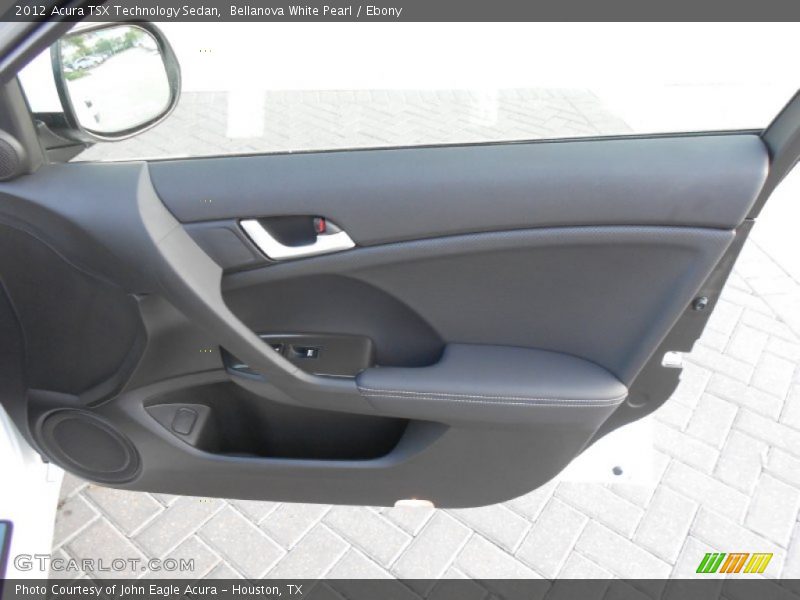 Bellanova White Pearl / Ebony 2012 Acura TSX Technology Sedan
