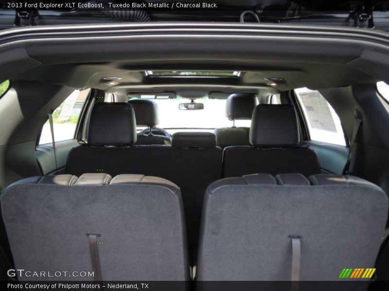 Tuxedo Black Metallic / Charcoal Black 2013 Ford Explorer XLT EcoBoost