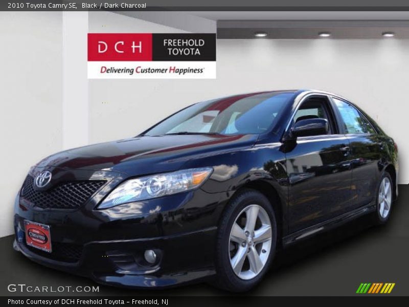 Black / Dark Charcoal 2010 Toyota Camry SE