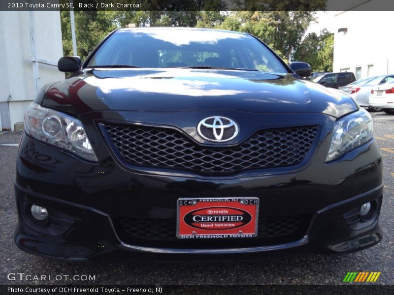 Black / Dark Charcoal 2010 Toyota Camry SE