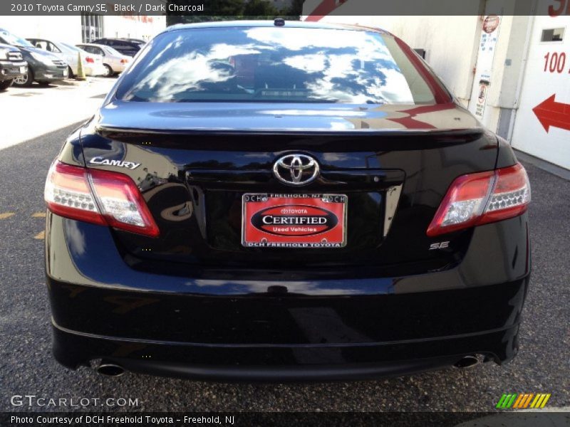 Black / Dark Charcoal 2010 Toyota Camry SE