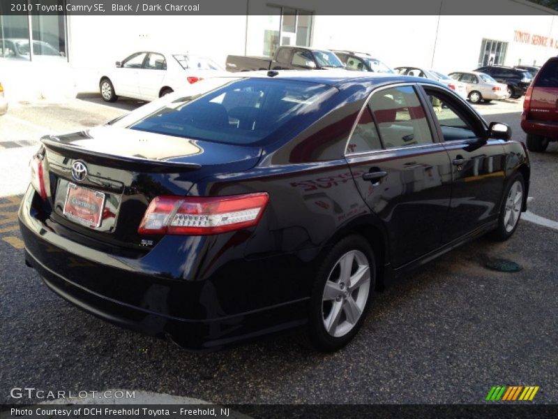 Black / Dark Charcoal 2010 Toyota Camry SE