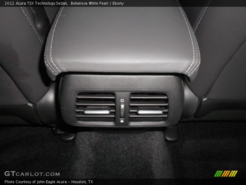 Bellanova White Pearl / Ebony 2012 Acura TSX Technology Sedan