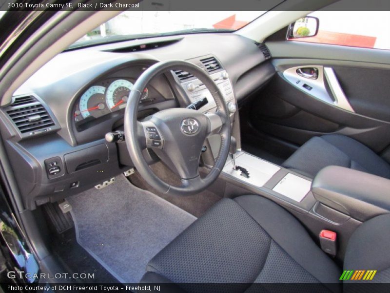Black / Dark Charcoal 2010 Toyota Camry SE