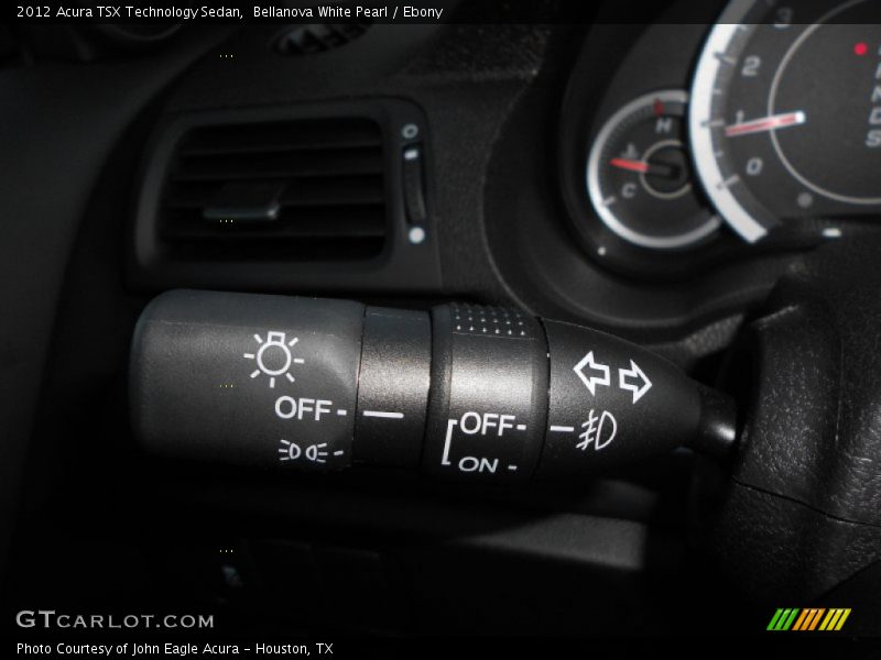 Bellanova White Pearl / Ebony 2012 Acura TSX Technology Sedan