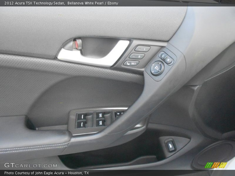 Bellanova White Pearl / Ebony 2012 Acura TSX Technology Sedan