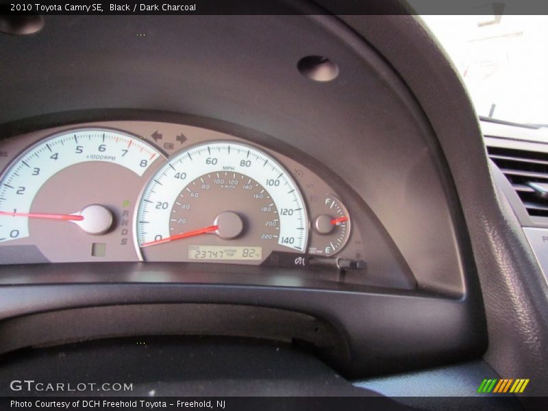 Black / Dark Charcoal 2010 Toyota Camry SE
