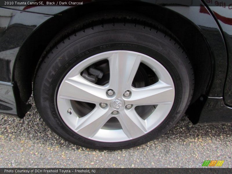 Black / Dark Charcoal 2010 Toyota Camry SE