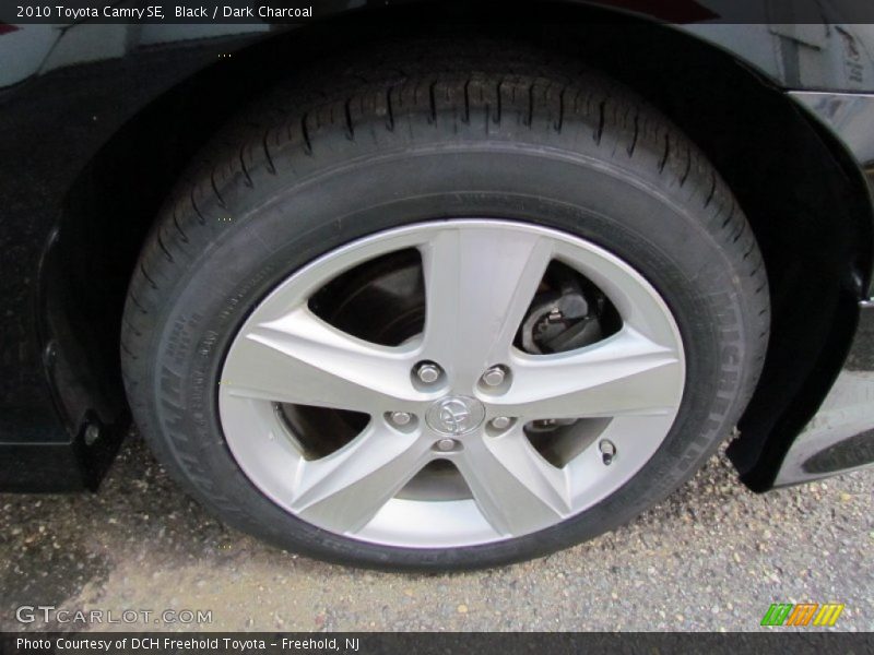 Black / Dark Charcoal 2010 Toyota Camry SE