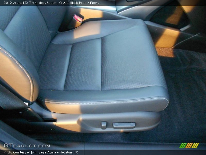 Crystal Black Pearl / Ebony 2012 Acura TSX Technology Sedan