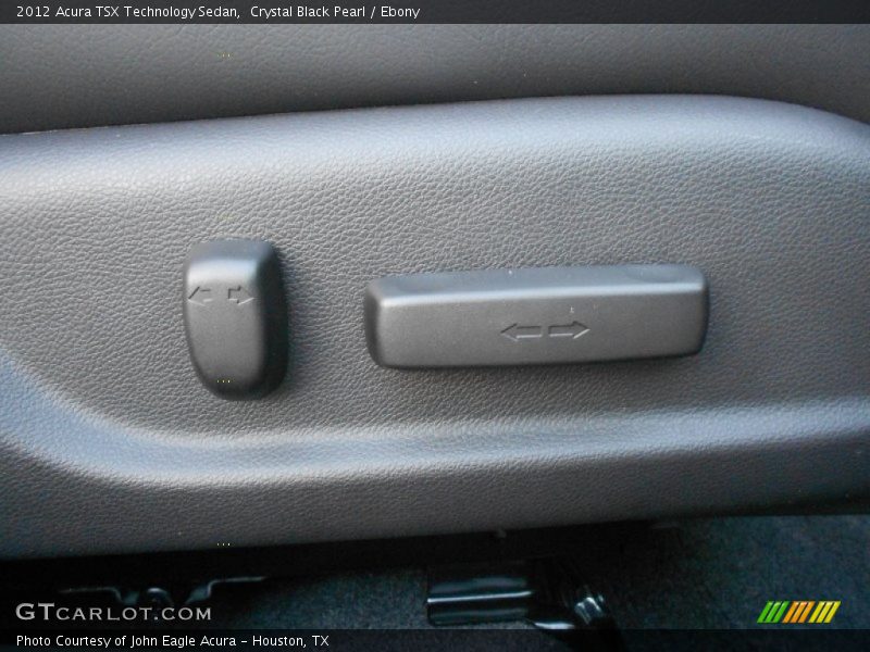Crystal Black Pearl / Ebony 2012 Acura TSX Technology Sedan