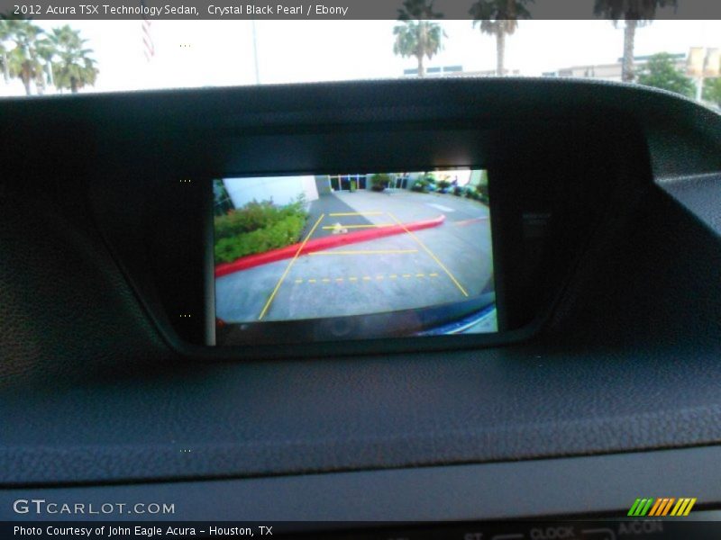 Crystal Black Pearl / Ebony 2012 Acura TSX Technology Sedan