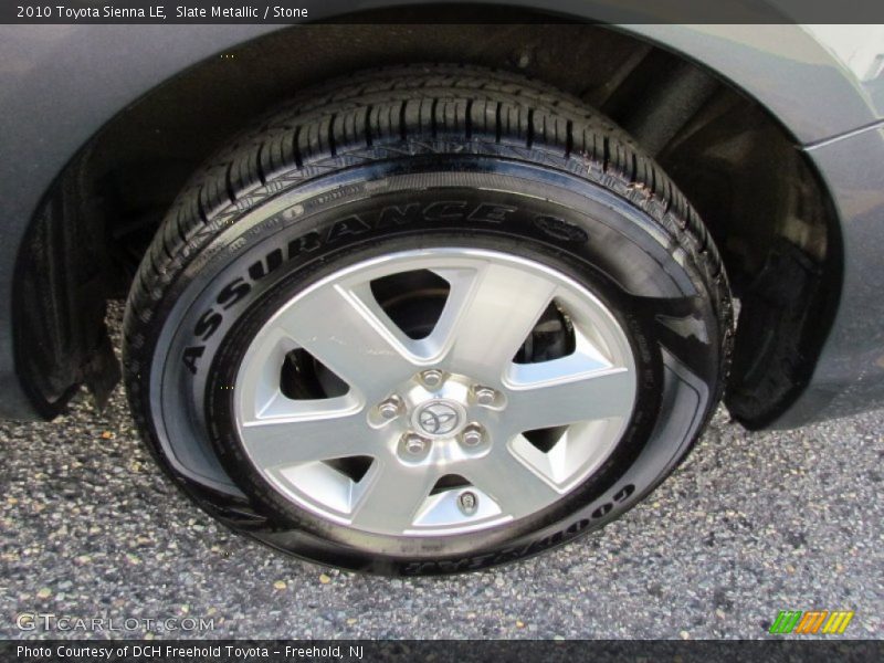 Slate Metallic / Stone 2010 Toyota Sienna LE