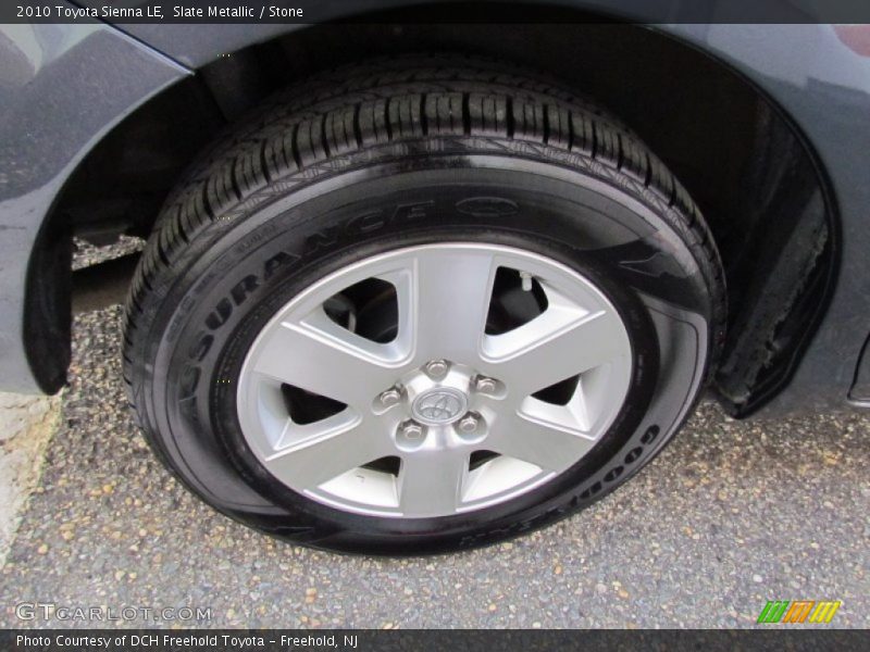 Slate Metallic / Stone 2010 Toyota Sienna LE