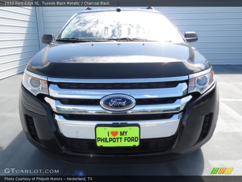 Tuxedo Black Metallic / Charcoal Black 2013 Ford Edge SE