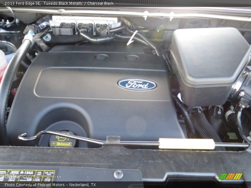 Tuxedo Black Metallic / Charcoal Black 2013 Ford Edge SE