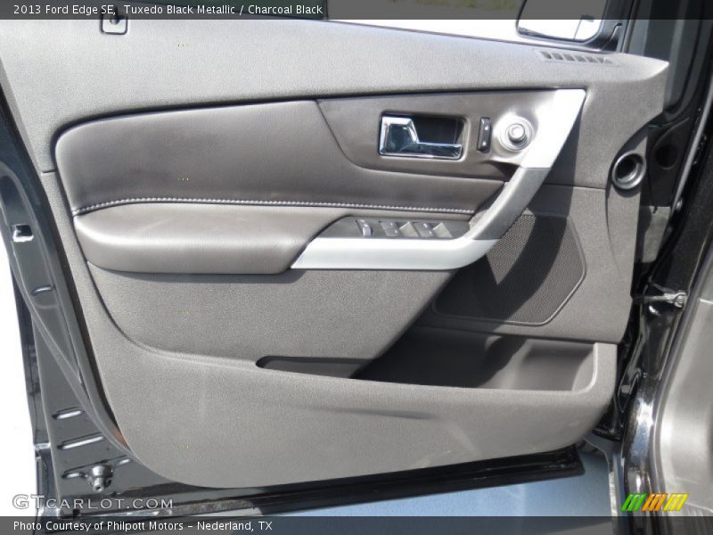 Tuxedo Black Metallic / Charcoal Black 2013 Ford Edge SE