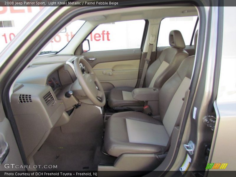 Light Khaki Metallic / Pastel Pebble Beige 2008 Jeep Patriot Sport