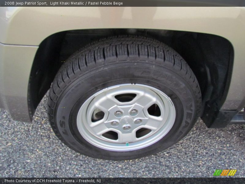 Light Khaki Metallic / Pastel Pebble Beige 2008 Jeep Patriot Sport