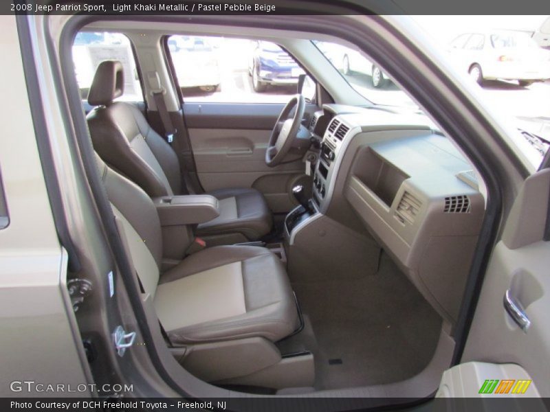 Light Khaki Metallic / Pastel Pebble Beige 2008 Jeep Patriot Sport