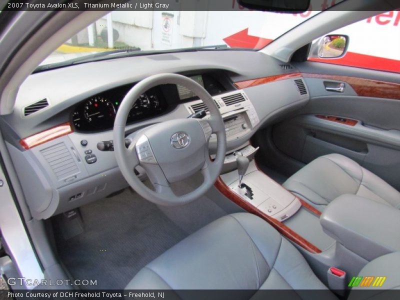 Titanium Metallic / Light Gray 2007 Toyota Avalon XLS