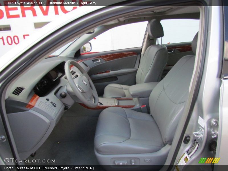 Titanium Metallic / Light Gray 2007 Toyota Avalon XLS