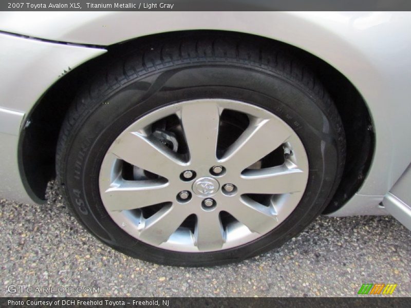 Titanium Metallic / Light Gray 2007 Toyota Avalon XLS